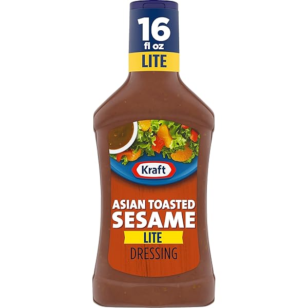 KRAFT REDUCED FAT ASIAN TOASTED SESAME DRESSING, 16...