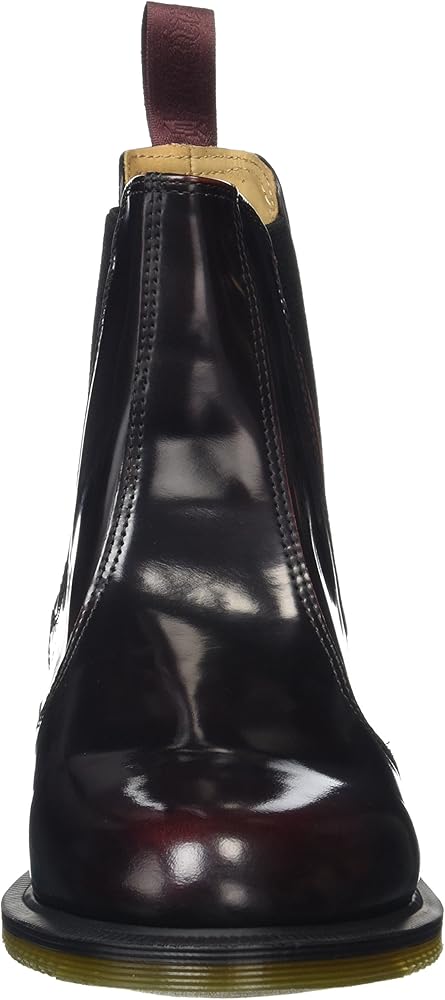 dr martens burgundy kensington flora chelsea boots