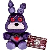 Funko Plush: Five Nights At Freddy's (FNAF) - Blkheart Bonnie the Rabbit - (CL 7") - Collectable Soft Toy - Birthday Gift Idea - Official Merchandise - Stuffed