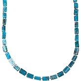 Silpada 'Tales of Teal' Sterling Silver Blue Apatite Bead Necklace, 18" + 2"