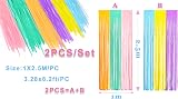Rainbow Foil Fringe Curtain 2 Pack 3.28x8.2 ft Backdrop view 2