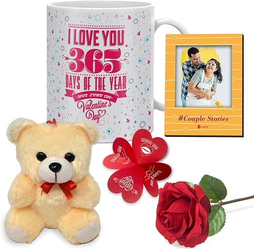 Indigifts Valentine Gift for Boyfriend Love Quote Printed