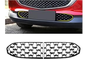 RUIYA for Mazda CX30 Front Grill CX30 Mesh Inserts Trims Mazda CX30 Accessories 2PCS ABS Material Front Grille Guard Compatible with 2020 2021 2022 2023 M azda CX30(320MM for CX30 Preferred Grilles)