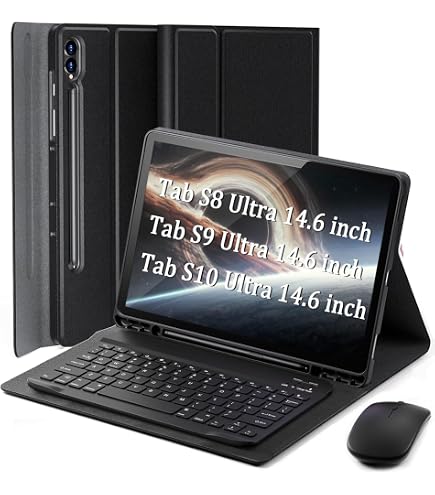 Amazon.com: Galaxy Tab S10 Ultra Keyboard Case 14.6 inch, Keyboard