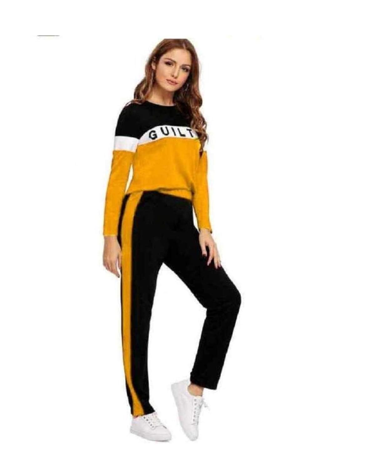 yellow tracksuit womens