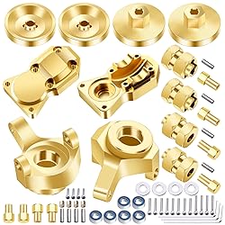 AllinRC SCX24 Brass Upgrades Set Steering Knuckles