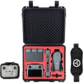 Drogear Waterproof Carrying Case for DJI Air 3S Fly More Combo, Hard Protective Case for Air 3S Drone, RC2 Controller, Batteries, Charging Hub and Accessories, Shockproof Dustproof Travel Storage Case