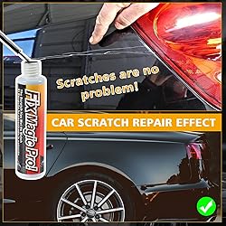 Ouzorp Car Touch Up Paint Black Fill Pen Scratch