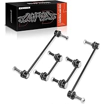 Pair Of Complete Front Strut Assemblies For Ford Fusion (2004-2012) - Gas Shock, Pre-Assembled