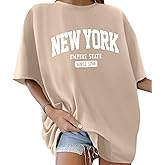 ORANDESIGNE Womens Oversized Cotton T Shirts Graphic Tees Short Sleeve Vintage Tops Casual Summer Clothes 2026