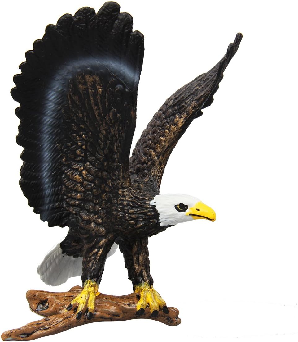 Patriotic American Bald Eagle Family Statue Home Decor