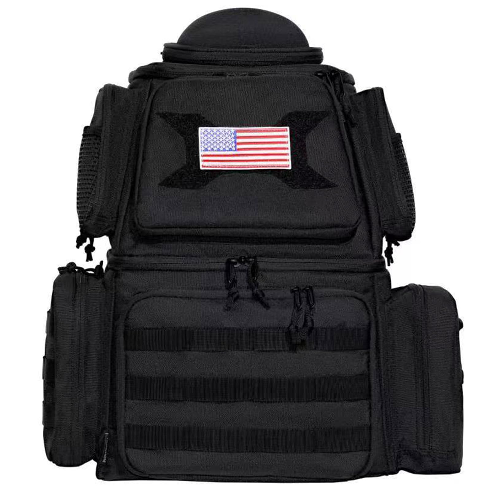 Photo 1 of TRO&HOM Tactical Pistol Backpack - 6 Pistol Cases with 11 Magazine Slots for Shooting and Hunting