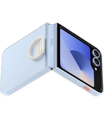 Amazon.com: CASETiFY Clear Case for Galaxy Z Flip 6 - Clear : Cell
