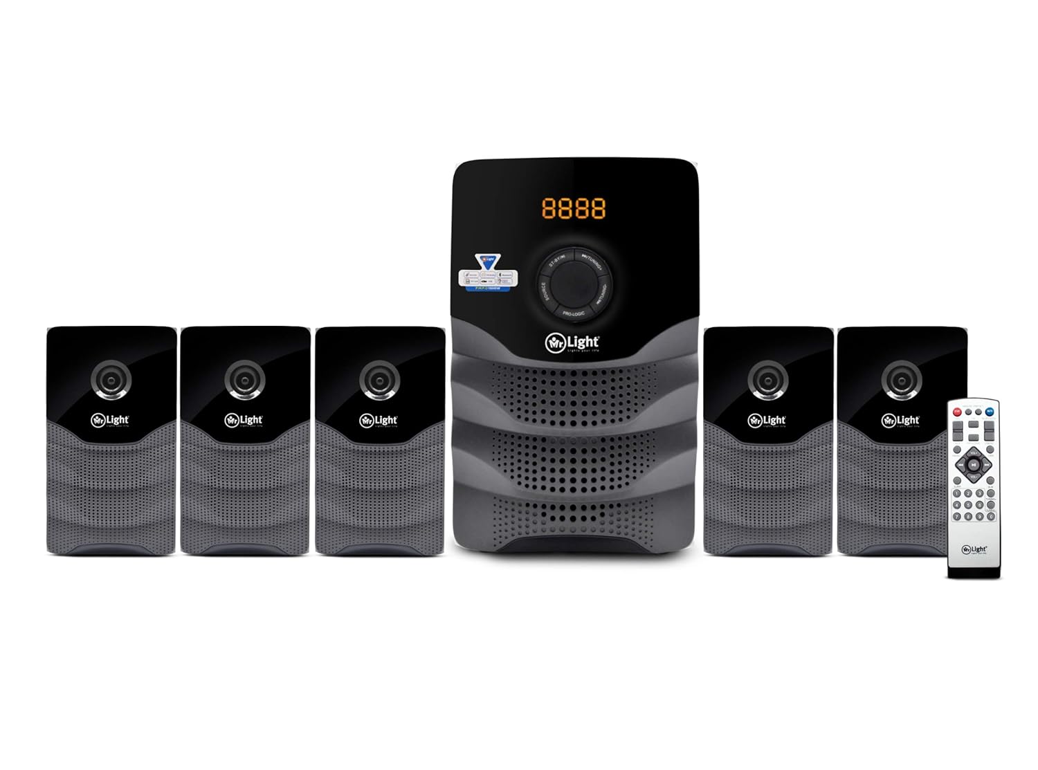 mr light home theater 5.1 price