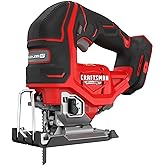 CRAFTSMAN V20 RP Cordless Jig Saw, 3 Orbital Settings, Up to 3,200 SPM, Variable Speed Keyless, Bare Tool Only (CMCS650B)