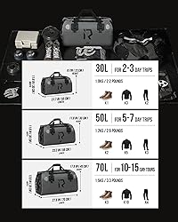 IRON JIA'S Motorcycle Dry Bag - Waterproof Duffle