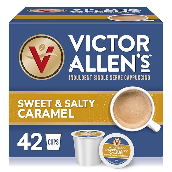 VICTOR ALLEN’S COFFEE SWEET AND SALTY CARAMEL FLAVORED...