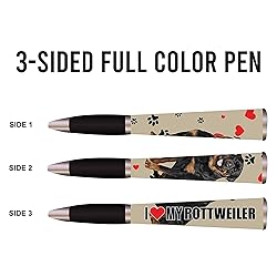 I Love My Dog Ballpoint Pen (1 Pen, 3-Sided) Dog