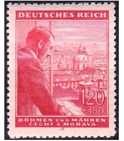 Amazon.com: German WWII Nazi MNH Stamp SS Heydrich Death Mask Mnh