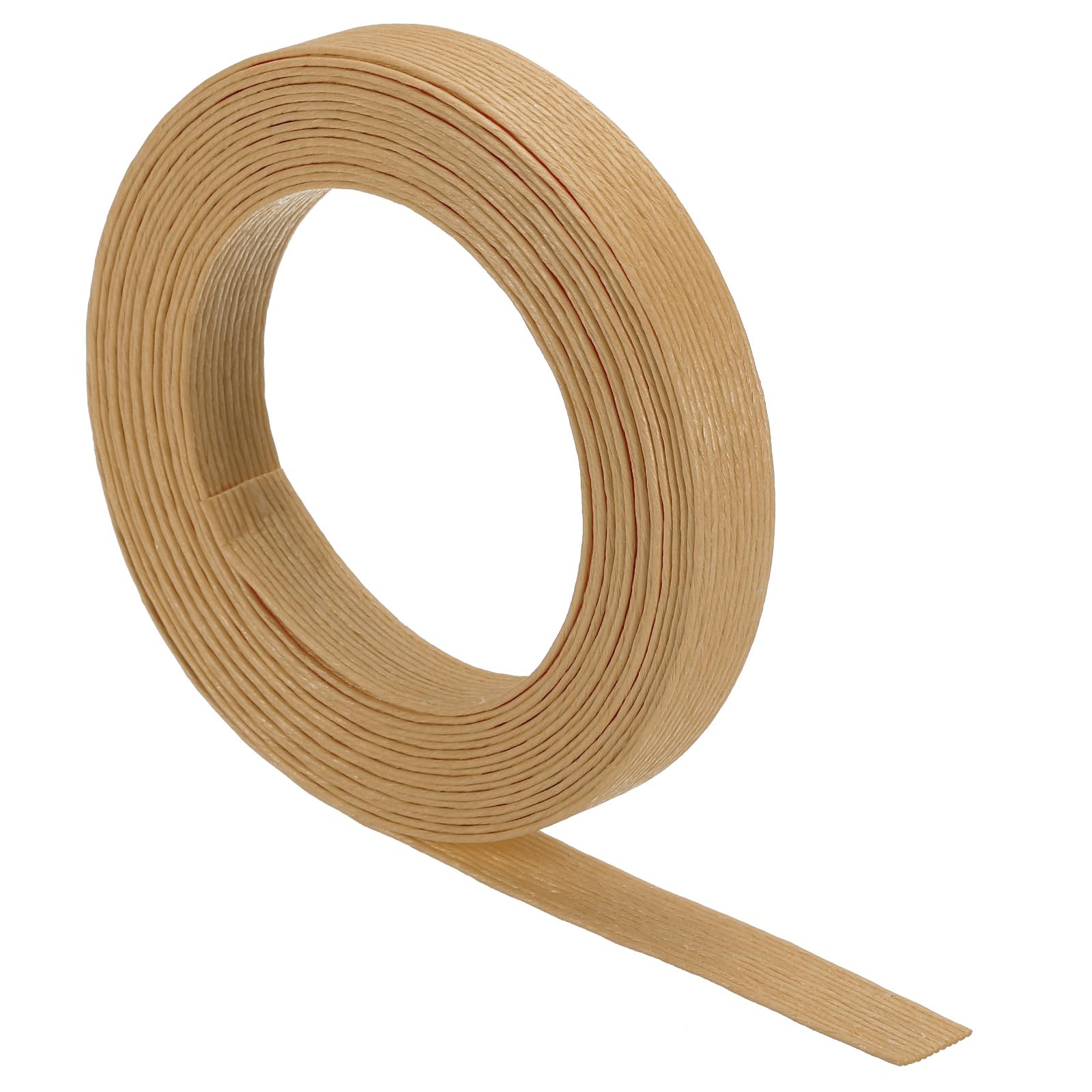 PATIKIL 5.4 Yards x 0.6" Paper Rattan Weaving Cane, 12-Ply Paper Rattan Weave Basket Weaving Supplies for DIY Rattan Woven Making, Wooden