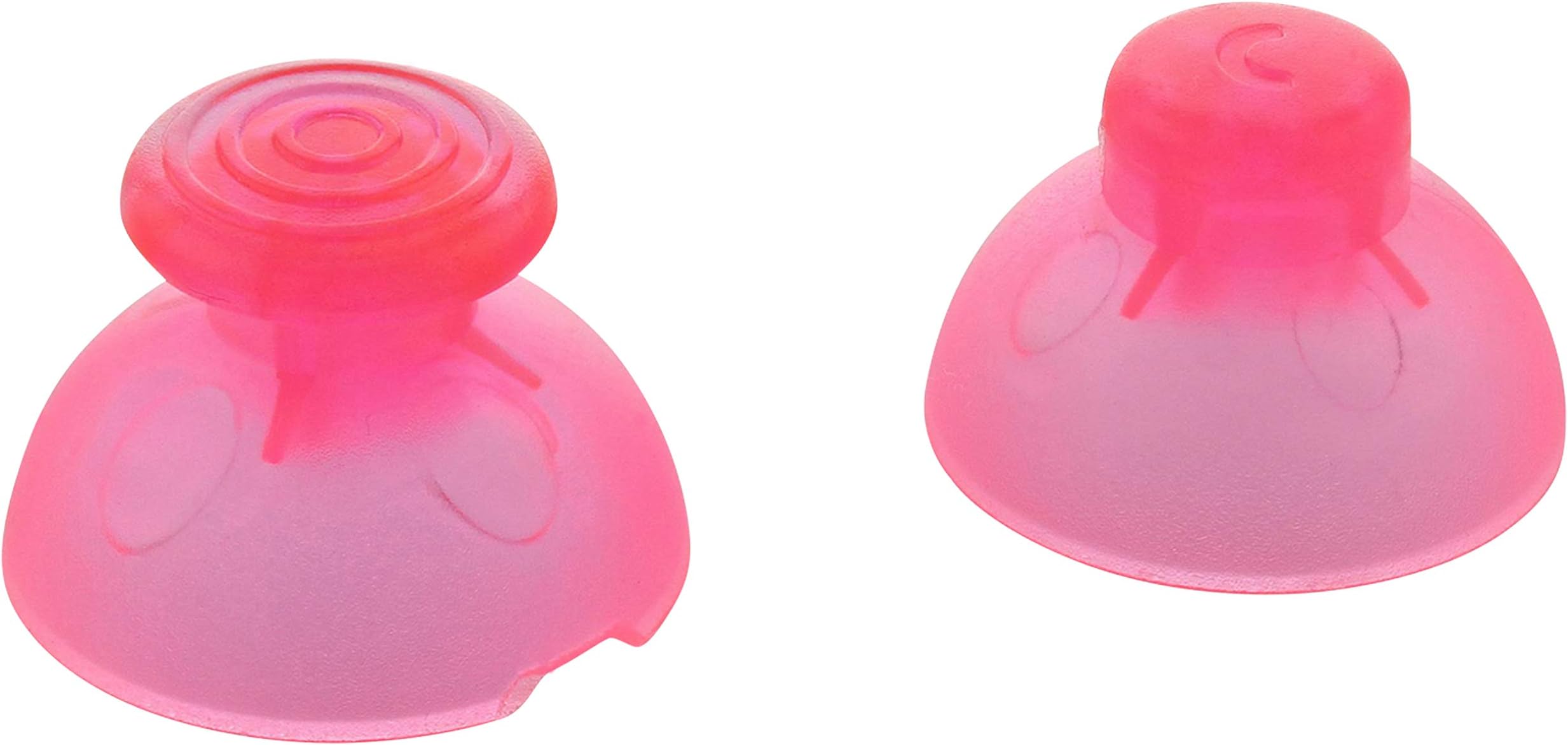 Replacement analog thumbstick & c-stick for Nintendo GameCube controller - clear pink | ZedLabz