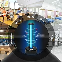 38W UV Light Sanitizer, Ultraviolet Lamp with