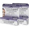 NasalGuard Airborne Particle Blocker Gel - Drug-Free Protection Against Pollutants and Irritants, Suitable for Daily Use, Made in USA (Unscented, 3 Gram Tube, Pack of 2), Over 150 Applications