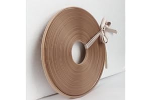 ANROOKIE Nude Polyester Boning for Sewing,50 Yards Sew-Through Low Density Polypropylene Boning for Corsets, Nursing Caps, Bridal Dresses and More(10mm)