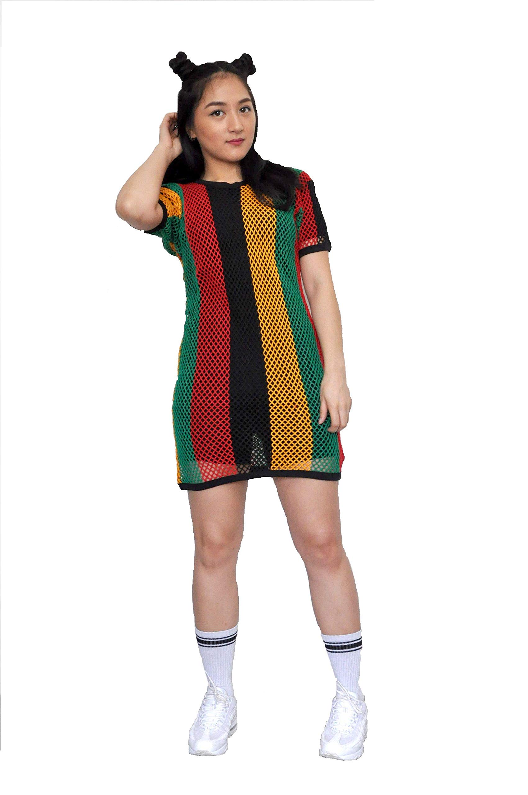 reggae mesh dress