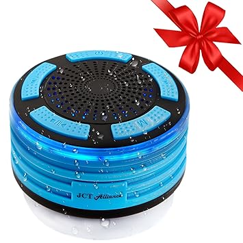 100 Certified Waterproof Bluetooth Speaker Portable Wireless Shower Fm Radio That Pairs To All Bluetooth Devices Phones Tablets Computer
