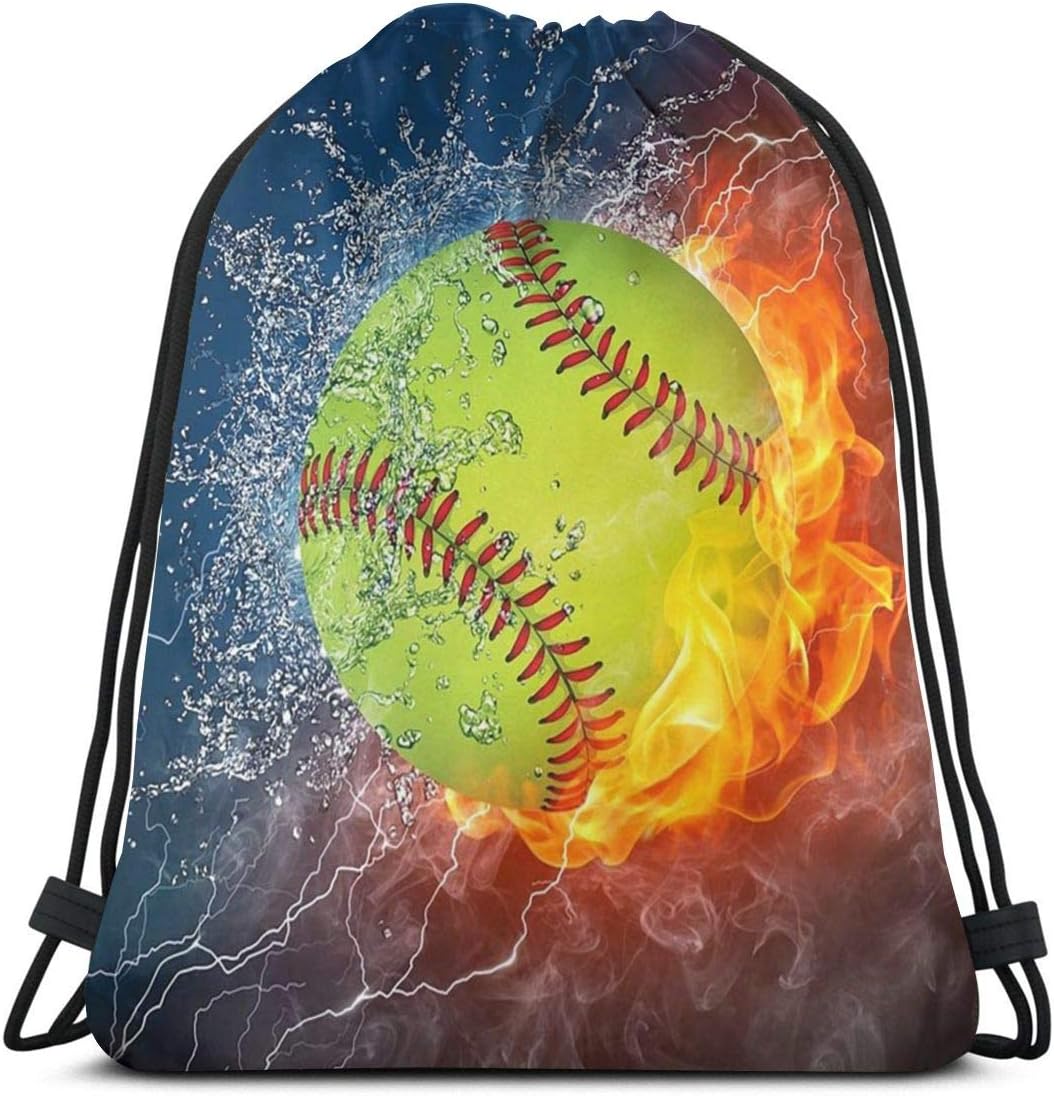 drawstring softball bag