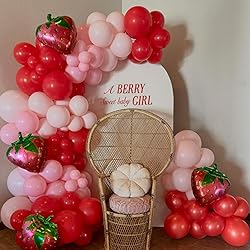 Awenztech Red Balloons 12 inch, Red Latex Balloons