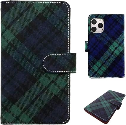 Amazon Iphone11 Pro ケース 手帳型 カバー 手帳型カバー 手帳 スマホケース チェック柄 オーロラグリーン Iphone11proケース Iphone11proカバー Iphone11pro手帳 Iphone11pro手帳カバー アイフォン11プロケース アイフォン11プロカバー アイフォン11プロ手帳