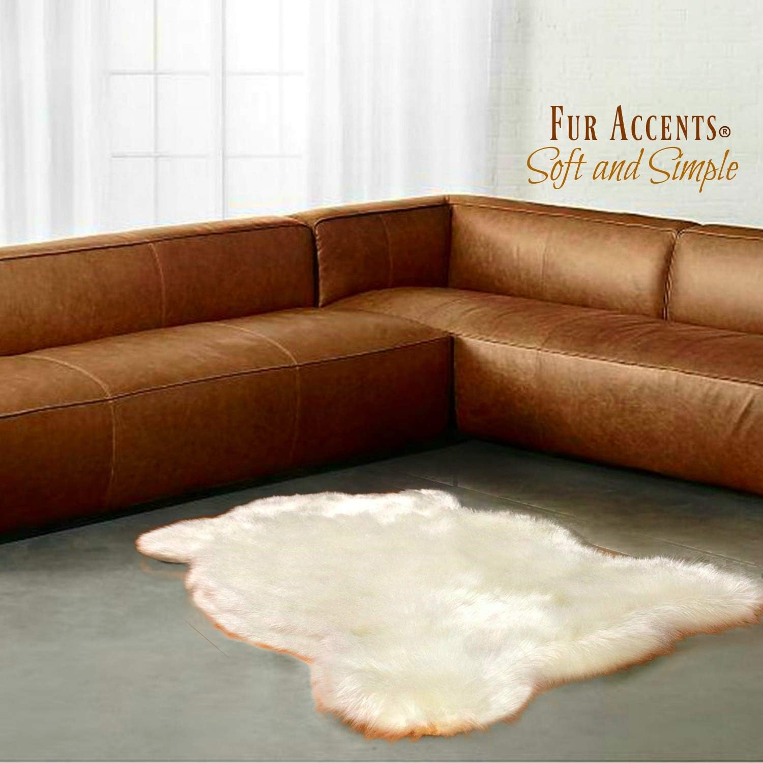 Soft White Sheepskin Rug, Chubby Bear Rug, Pelt Shape, Nursery Rug, Faux Fur Shag Carpet, Fake Sheepskin, Vegan Rugs