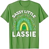 Sassy Little Lassie St Patricks Day Sassy Irish Girl Toddler T-Shirt