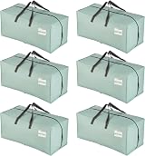 VenO 6 Pack Heavy-Duty Extra Large Moving Bags with Backpack Straps view 1