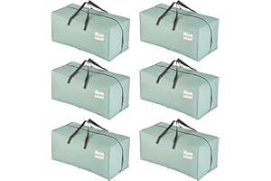 VENO Extra Large Moving Bags with Backpack Straps, Cloth Storage Tote Bag Container with Sturdy Zipper and Strong Handles Mov