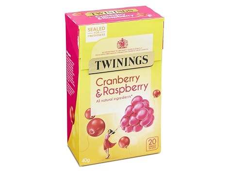 Twinings Cranberry Framboise Et Fleurs De Sureau Infusion