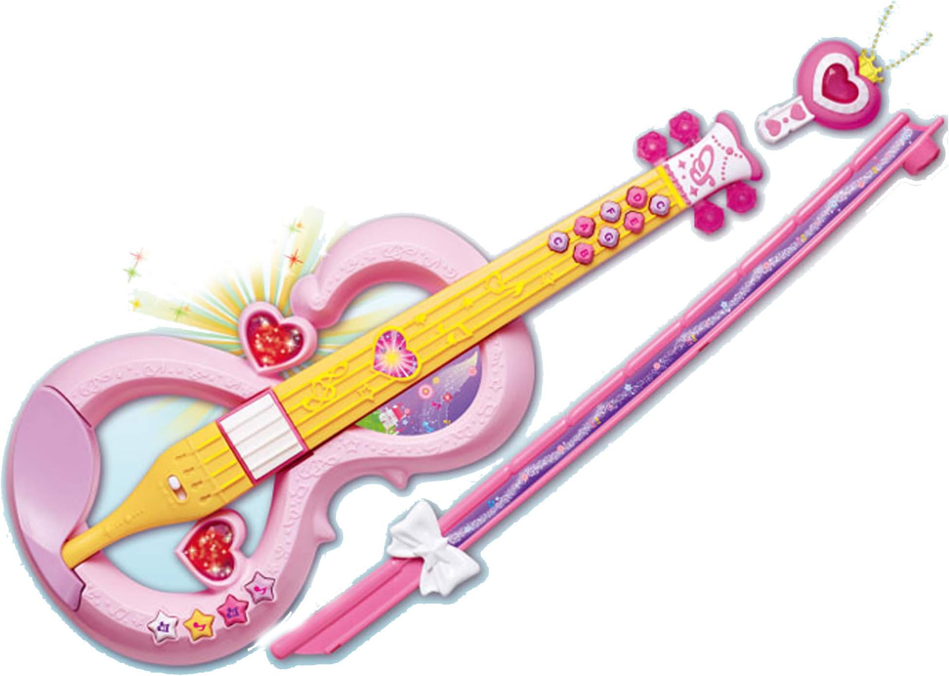 Secret JOUJU Violin Pretend & Play Musical Instrument Toy Korean Made in Korea for Girls Gift Christmas Birthday Gift