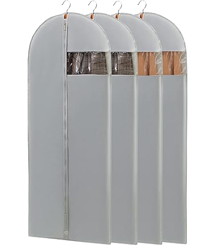 Amazon.com: Luxury On the Go Long Formal Dress Bag  54" Hanging Garment Bag  for Dresses, Prom & Bridesmaid Long Garment Bags for Hanging Clothes  Lightweight & Tear-Resistant with Clear ID Window