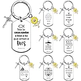 Magictodoor Spanish Christian Keychain Bulk Set