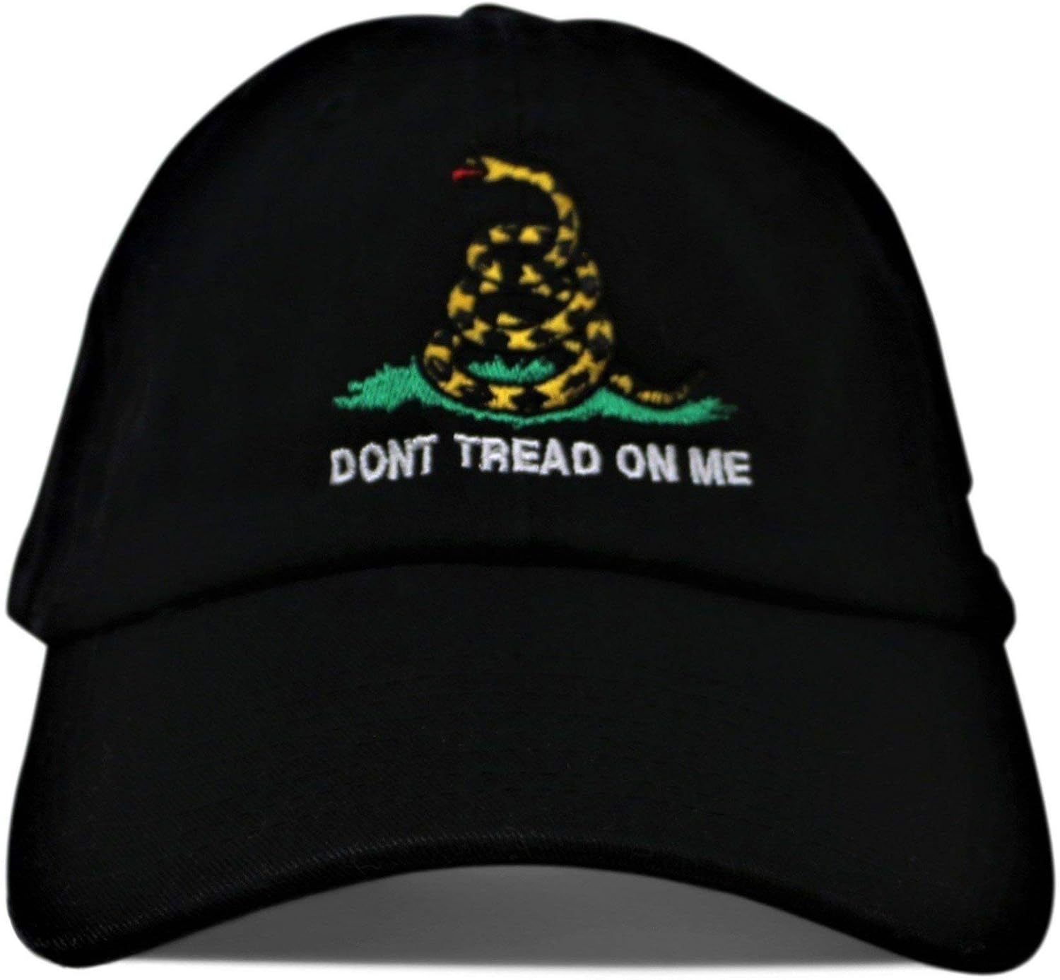 Don't Tread on Me Hat Black at Amazon Men’s Clothing store