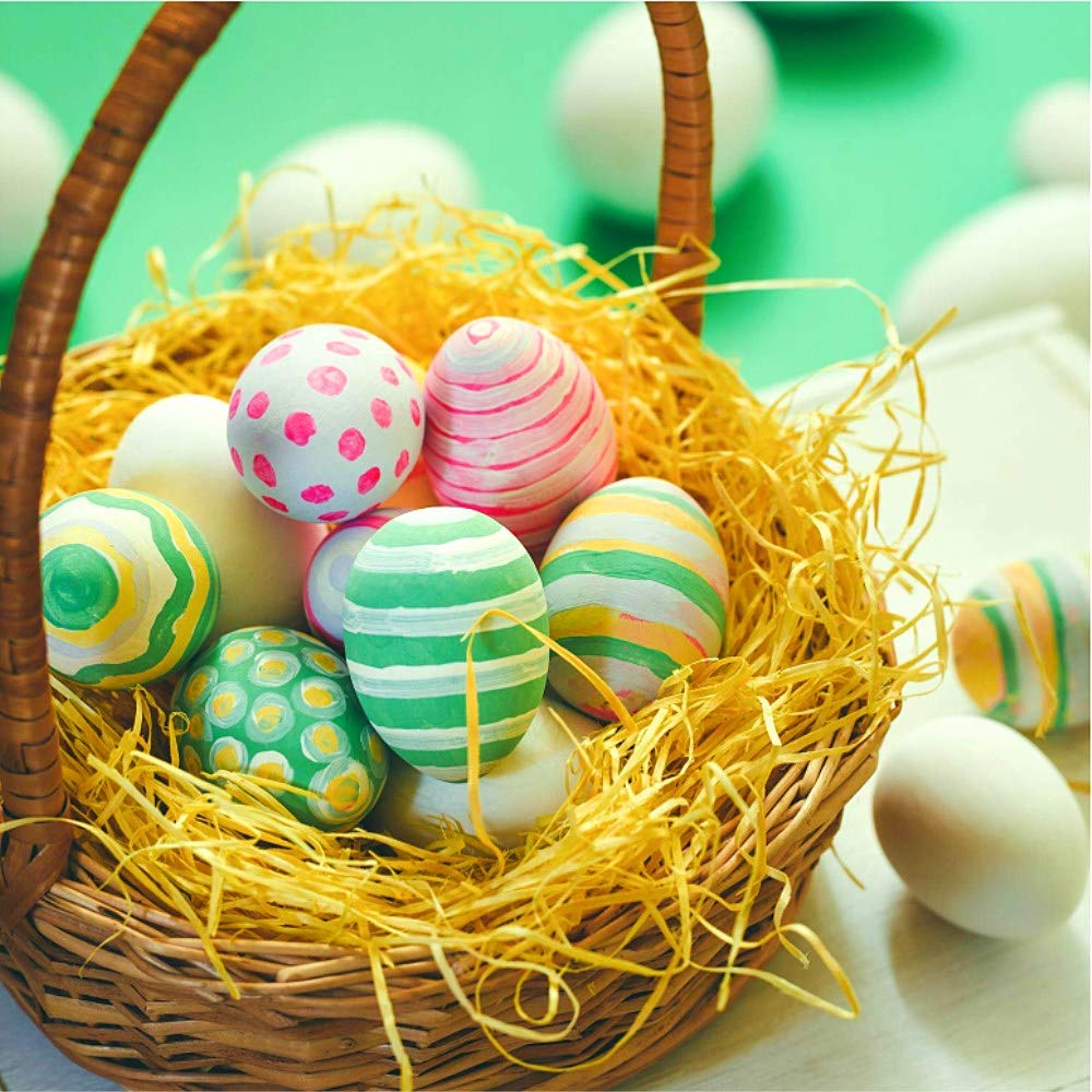 Addobbi E Decorazioni Per Ricorrenze Ankamal Elec 4pc Multi Colore Cestino Di Pasqua Erba Carta Straccia Tagliuzzata Regalo Di Riempimento Carta Per La Decorazione Di Pasqua Cesto Pieno E Confezione Regalo Verde