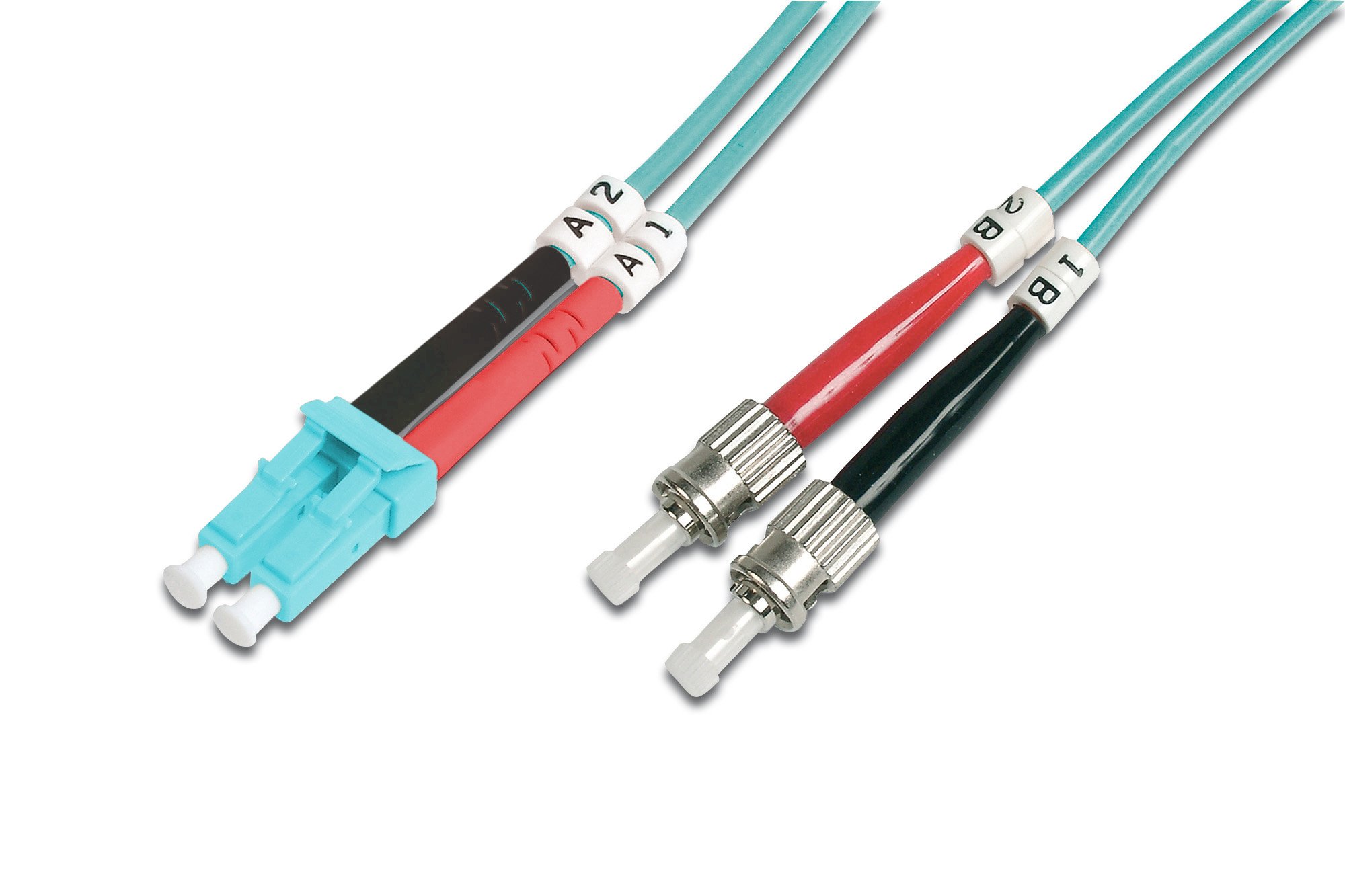 Digitus DK-2531-02/3 fibre optic cable 2 m LC ST/BFOC Blue