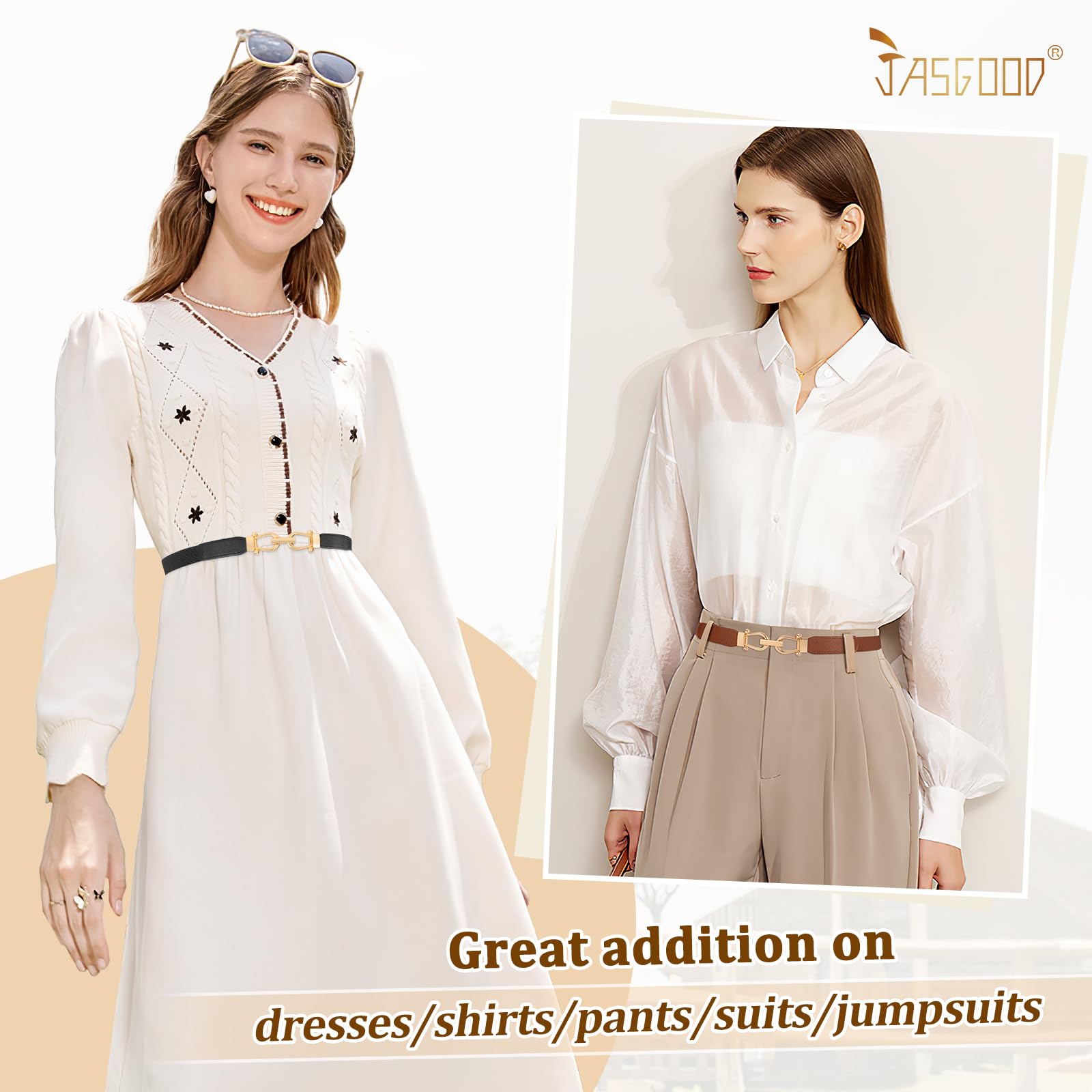 JASGOOD 4 Pack Women