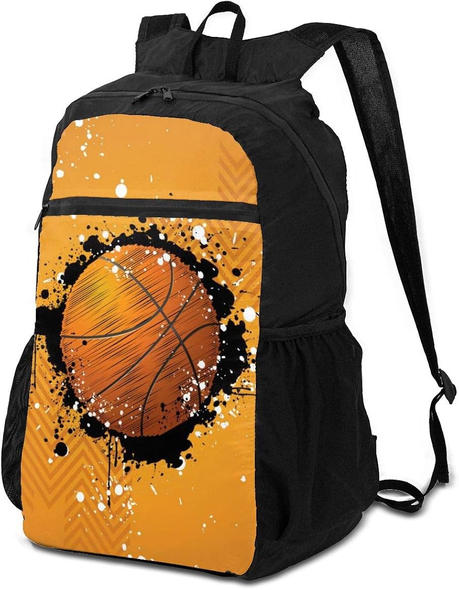 Abstract Basketball Waterproof Ultralight Foldable Lightweight Packable