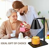 Ambitelligence Candle Warmer Lamp with Timer & Adjustable Height - Black view 8