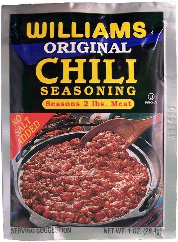 Williams Chili Seasoning Mix, 1-ounce (Pack of 2)