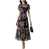 Verdusa Women's Floral Asymmetrical Going Out Dress 2026 Summer Wedding Guest Dress