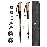 Cascade Mountain Tech Trekking Poles - Carbon Fiber
